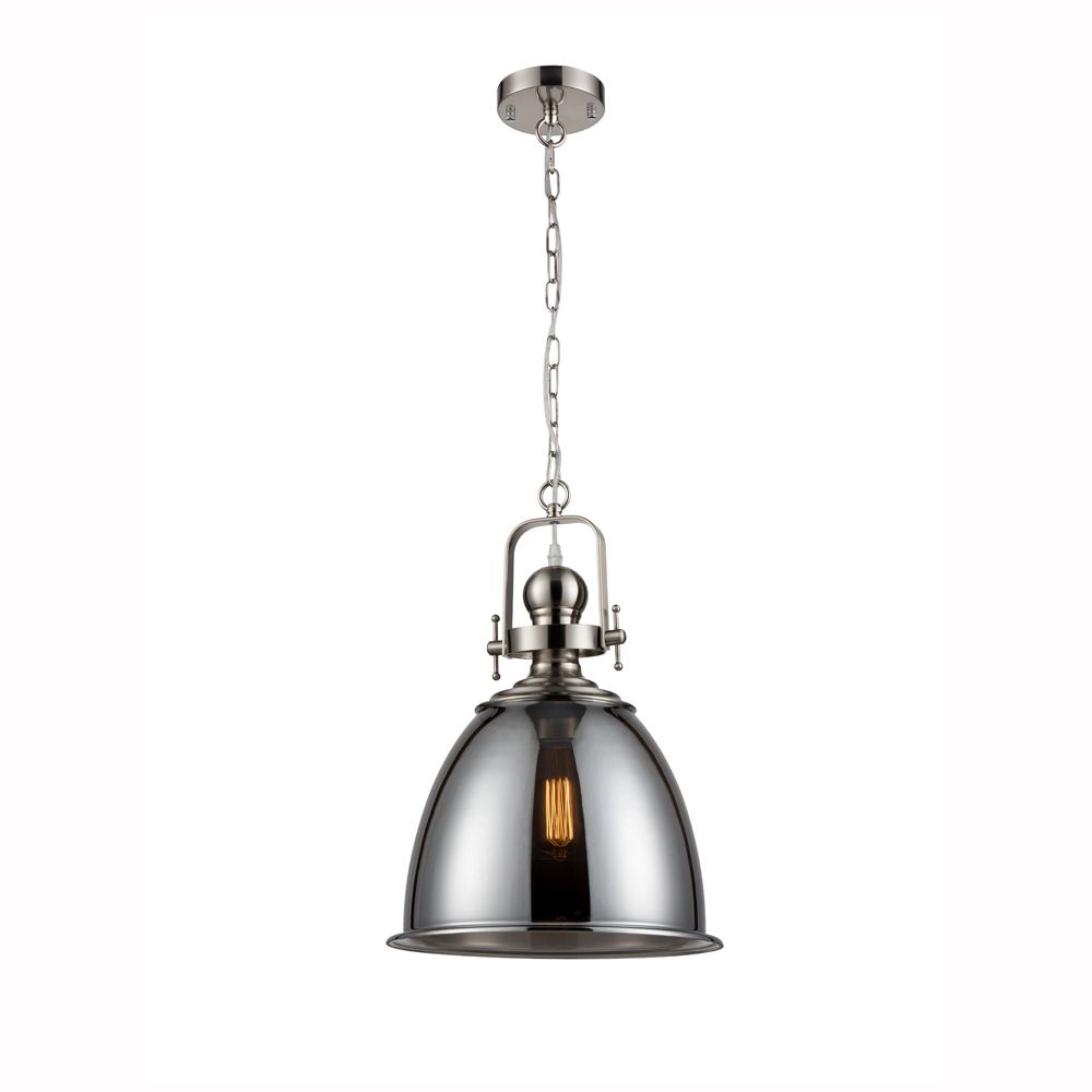 Franco Campana Smoked XL Glass Pendant