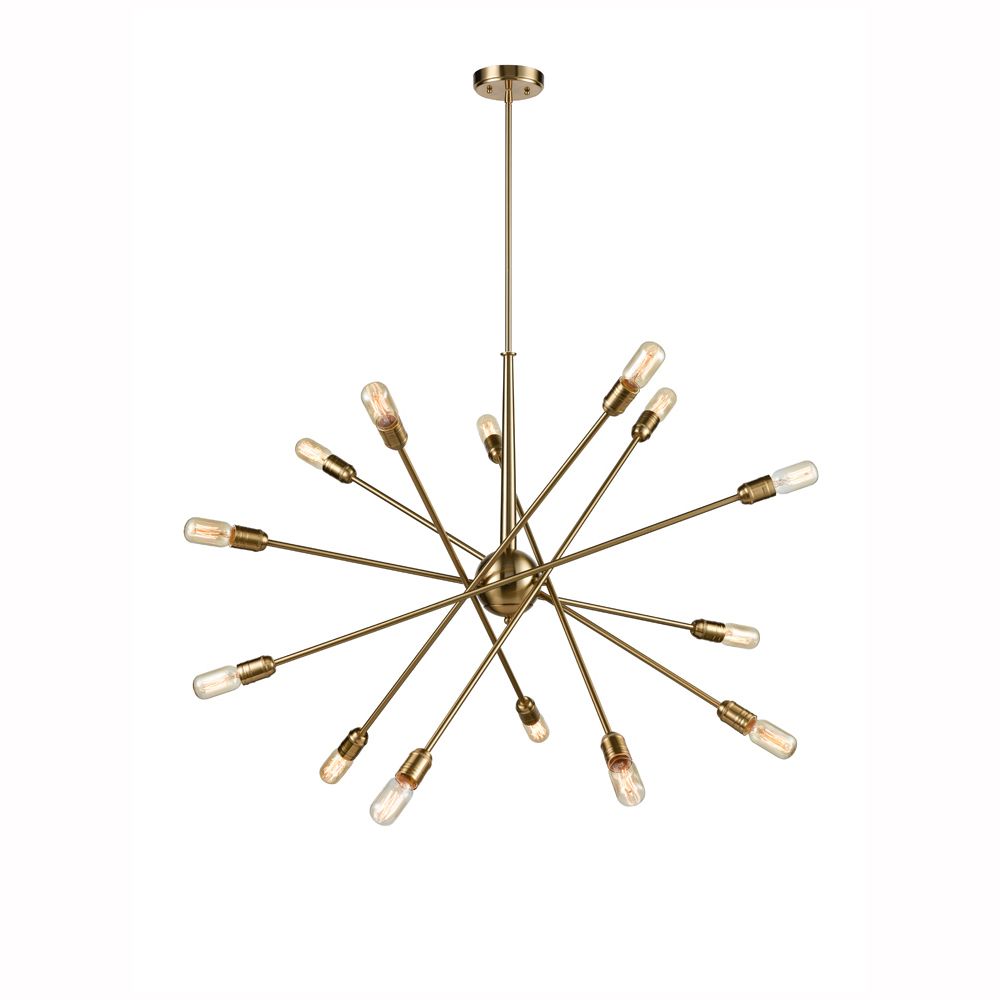 Franco Angolo 14lt Matt Gold Pendant