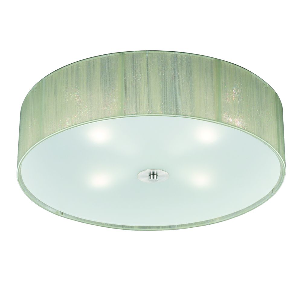 Franco Brillante Crema 4lt Flush Ceiling Light