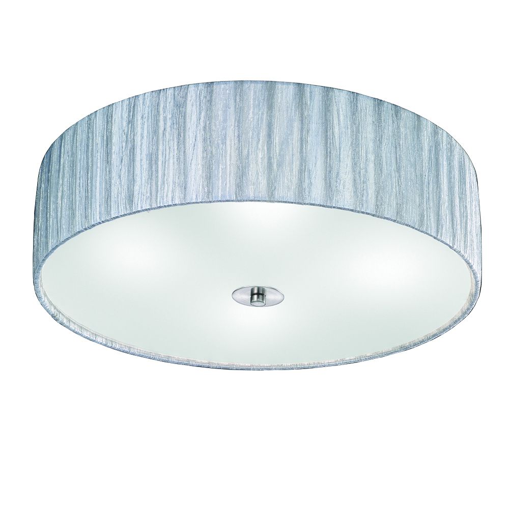 Franco Brillante D'Argento 4lt Flush Ceiling Light