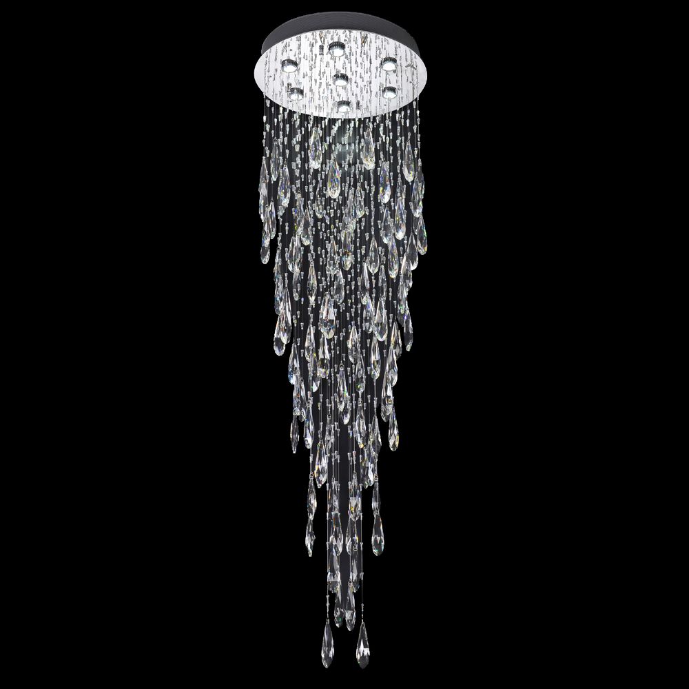 Franco Delicata 7lt Semi Flush Ceiling Light