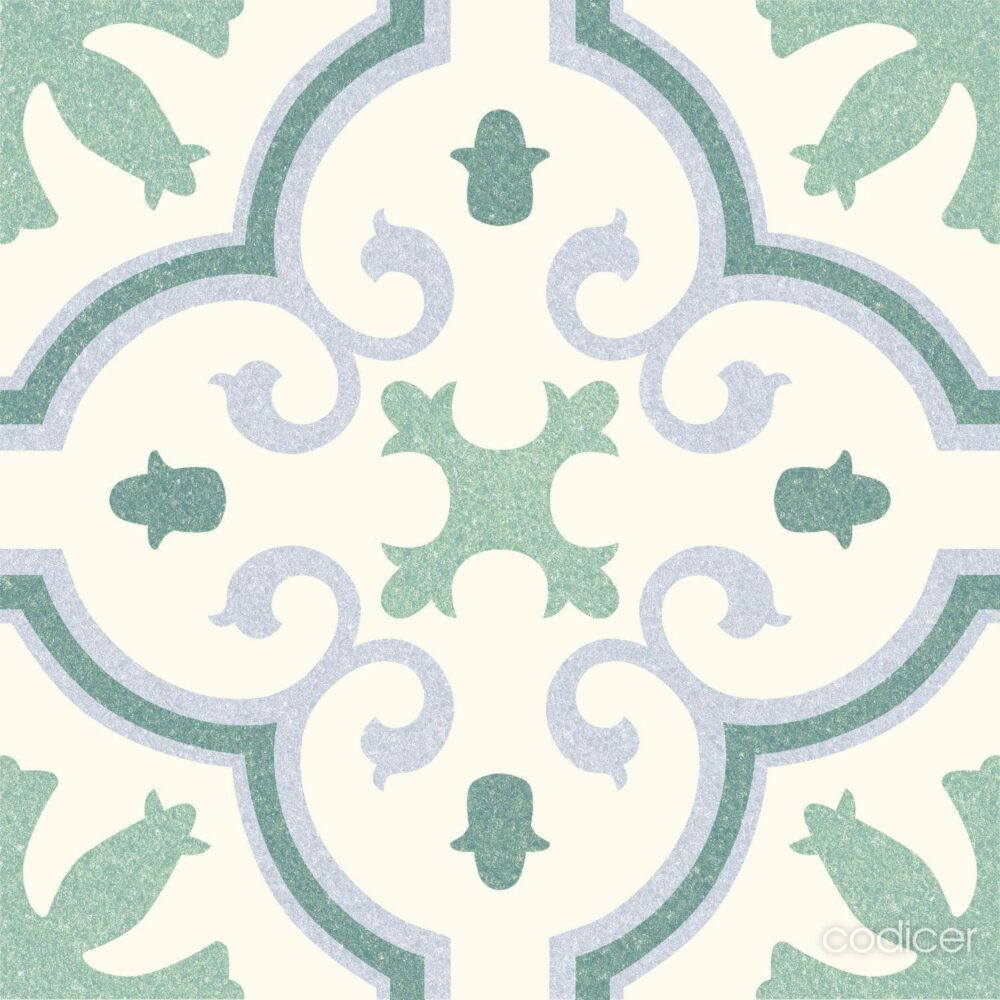 Riviera Montecarlo Green Tile