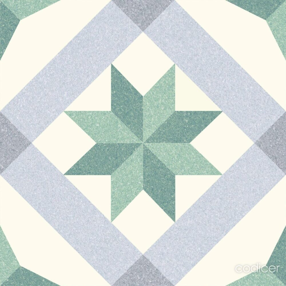 Riviera Menton Green Tile