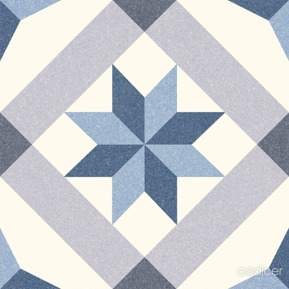 Riviera Menton Blue Tile