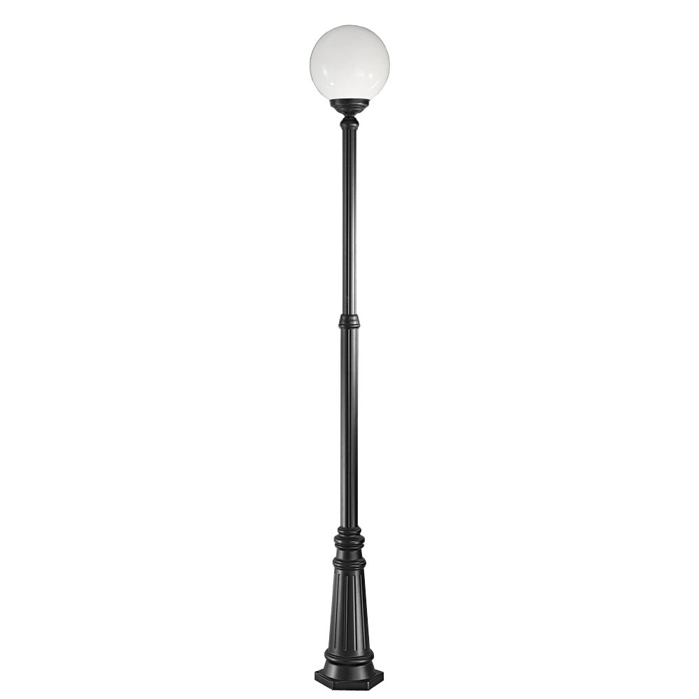 Franco Globo Opale Exterior Lamp Post Light