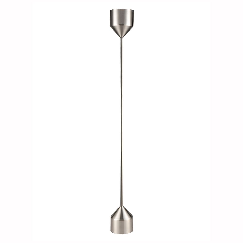 Franco Bastone Satin Nickel Floor Lamp