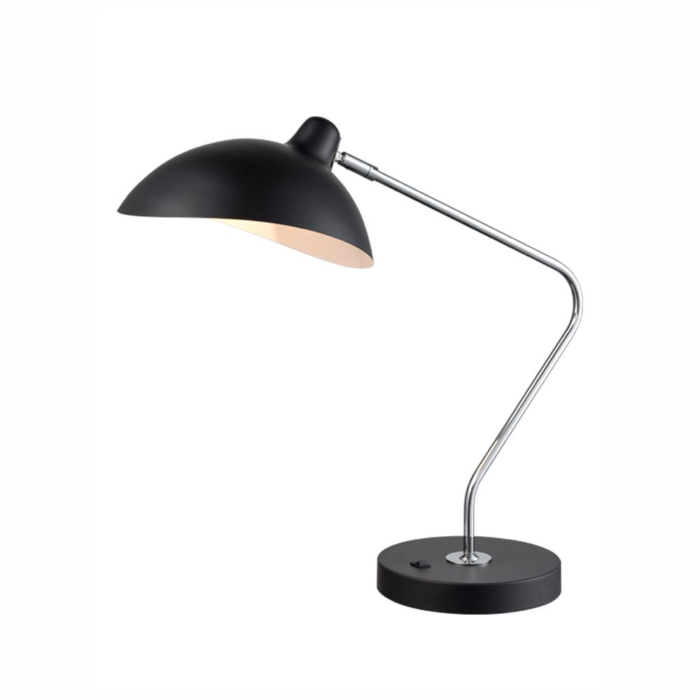 Franco Cupola Black Table Lamp