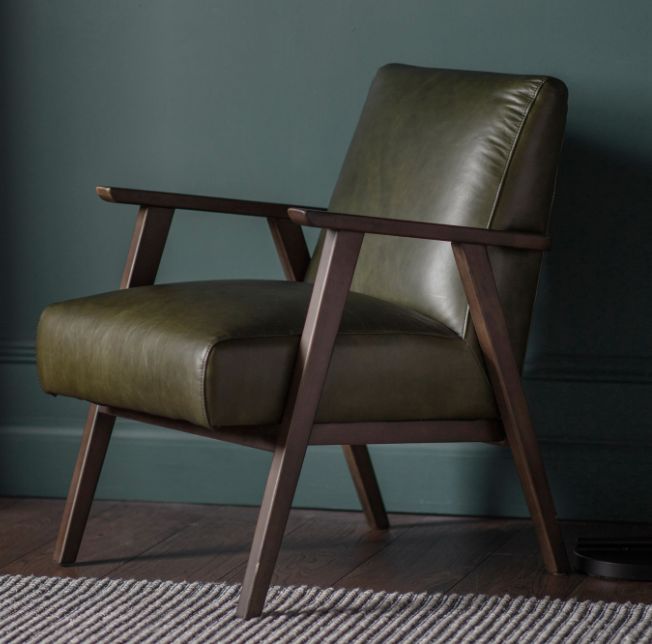 Noyland Heritage Green Armchair