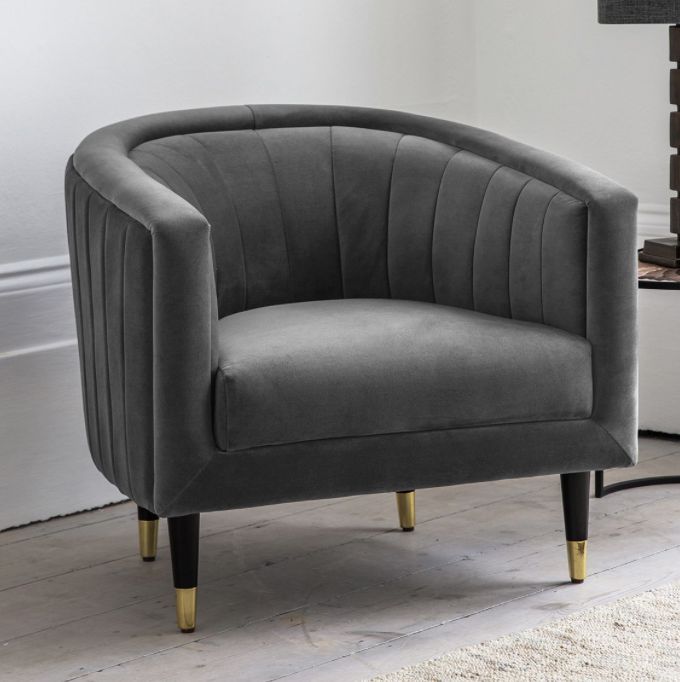 Sirrano Mirage Velvet Armchair