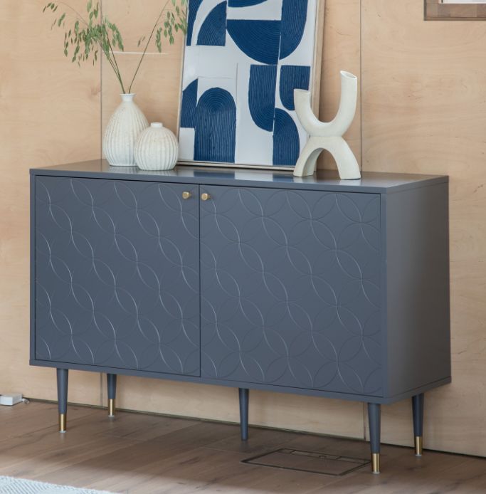 Art Deco Grey Cabinet