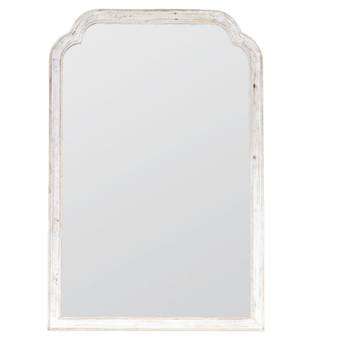 Distressed Wood Effect Mirror