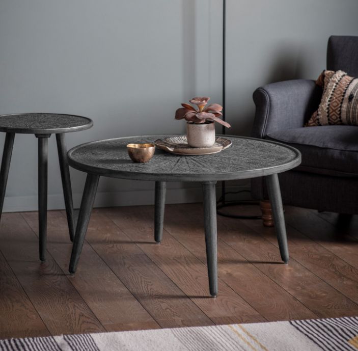 Egra Grey Wooden Coffee Table