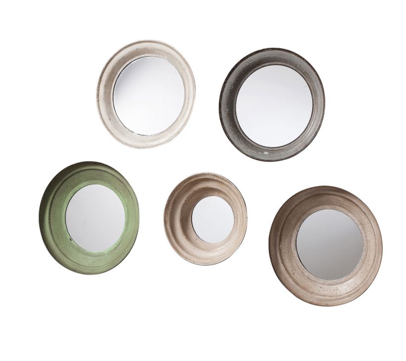 Crossley Set of 5 Mirrors
