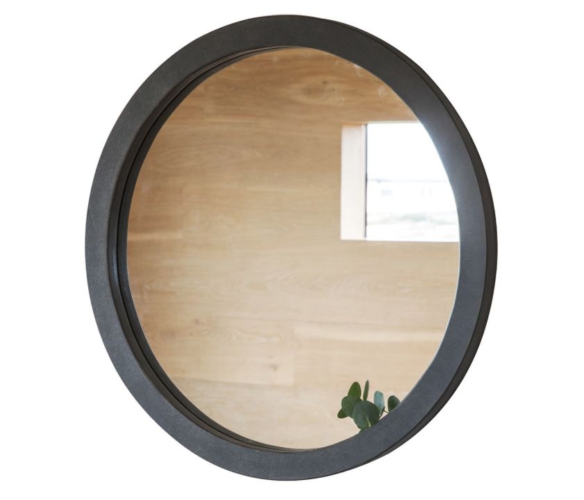 Garfi Faux Concrete Mirror