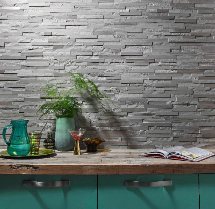 Dark Ash Mix Split Face Tile