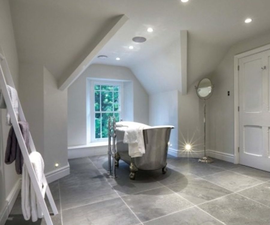 1st Grade Moleanos Blue Honed Limestone Tiles