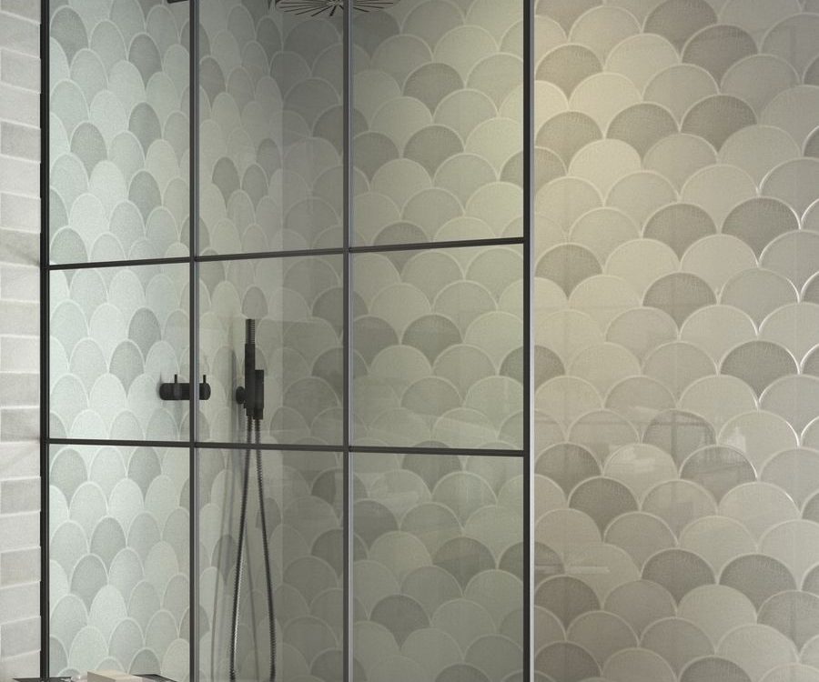 Handmade Crackle Pampas Escamas Wall Tile