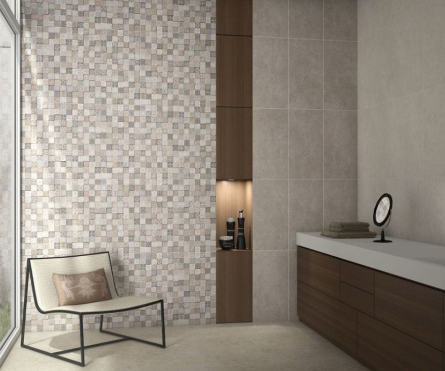 Gard Iris ceramic wall tile for bathroom walls