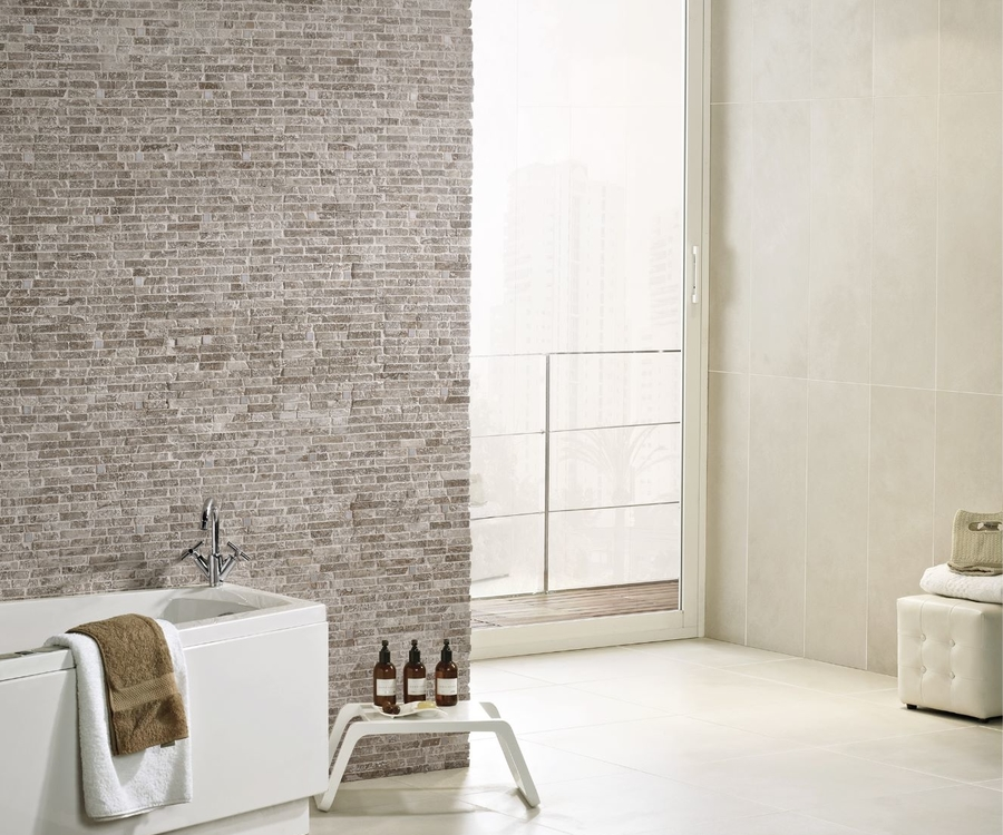 Intro Crema Base Wall Tile by Saloni Tiles