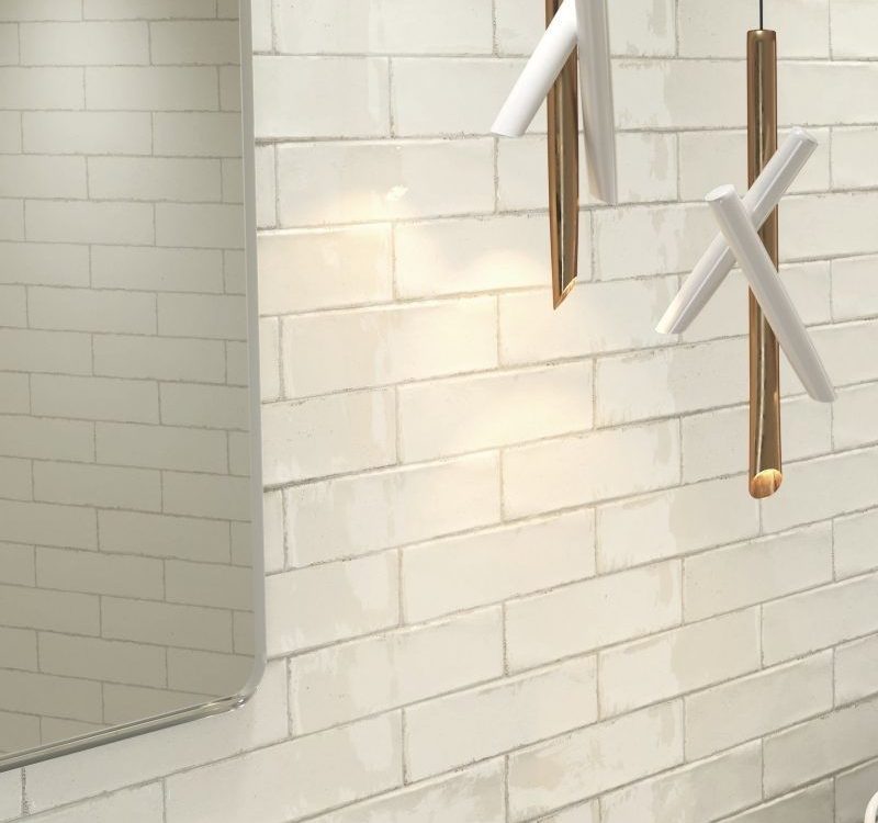 Worn Ivory Wall Tile