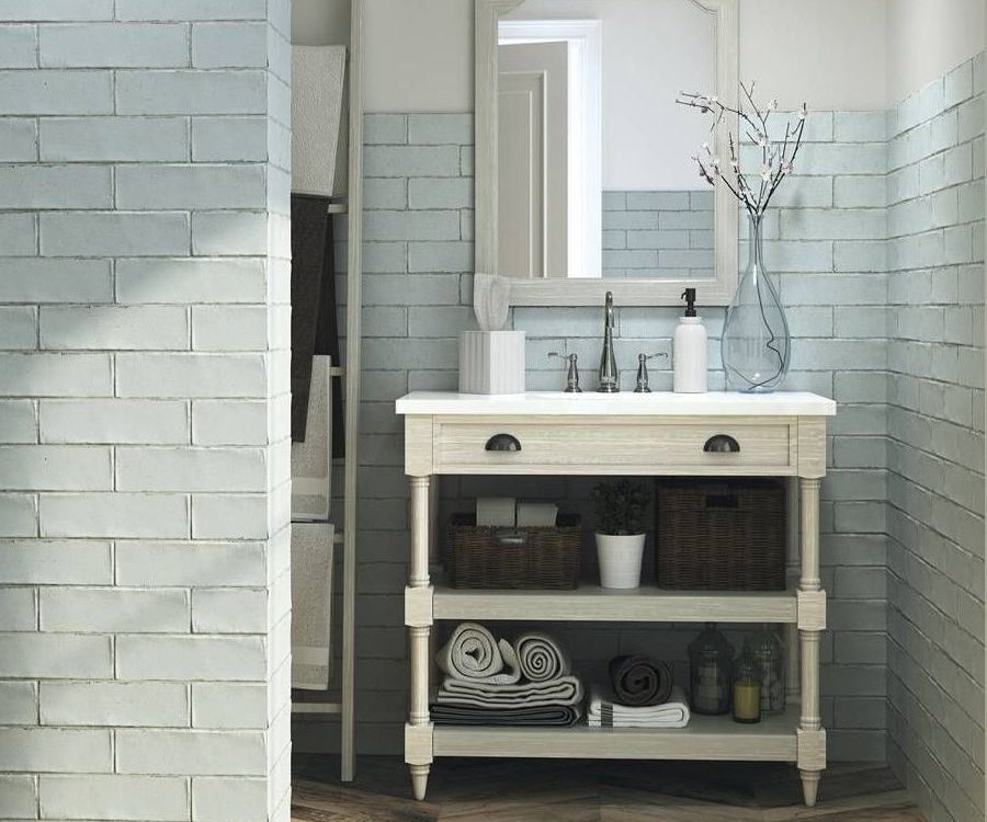 Worn Sky Wall Tile