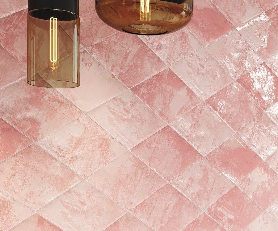 Savannah Diamond Pink Wall Tile