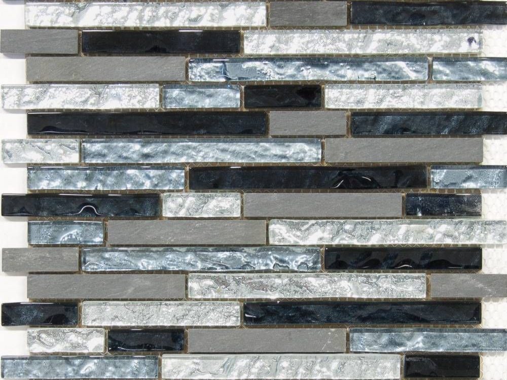 Musa Rectangular Gris Grespania Mosaic