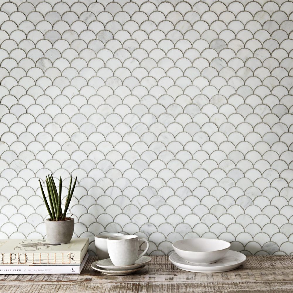 Hampton Fan Mosaic Tile sold per m2