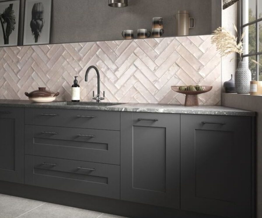 Hope rose pink Gloss Ceramic Wall 75x300mm