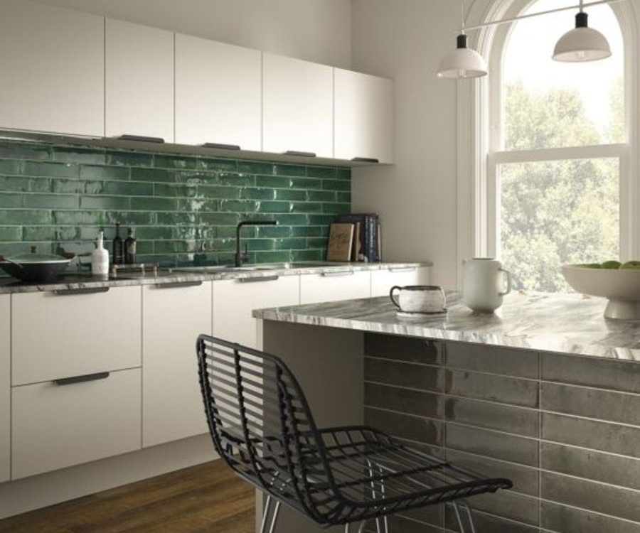 Hope Ash Grey Gloss Ceramic Wall 75x300mm