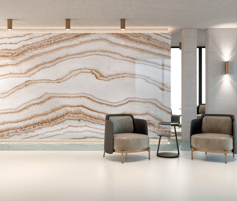 Imperial Amber Large Coverlam Tile
