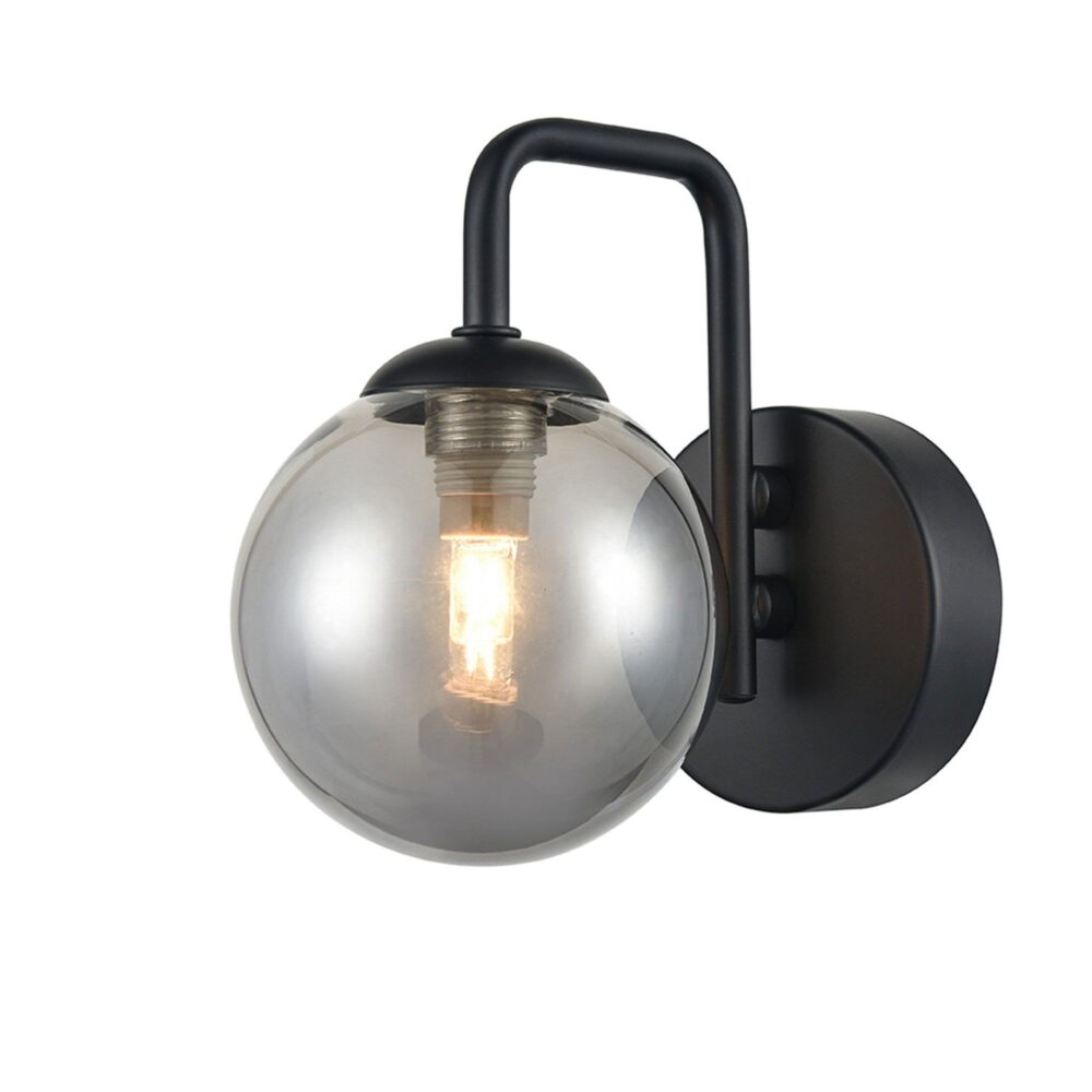 Franco Smoked Vidrio Wall Light