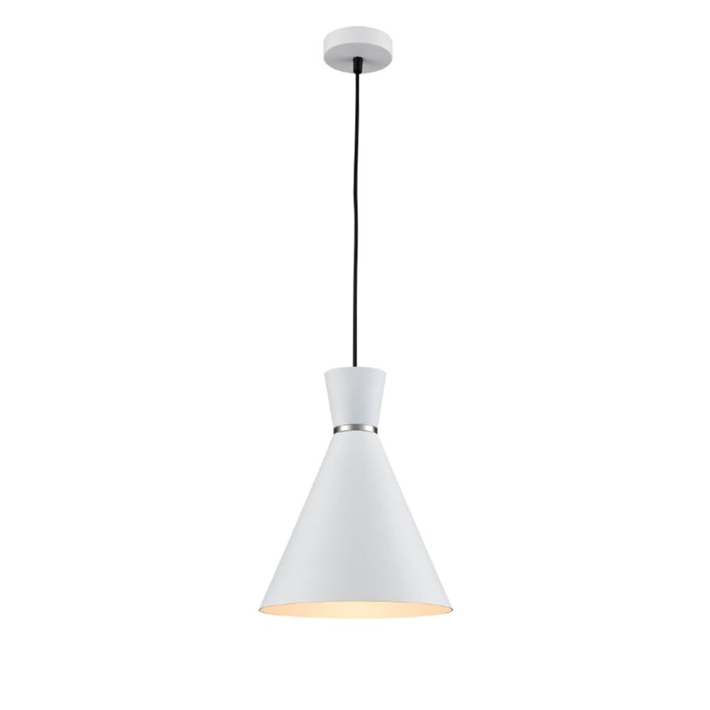 Franco Metallo 250 Satin White Pendant Light