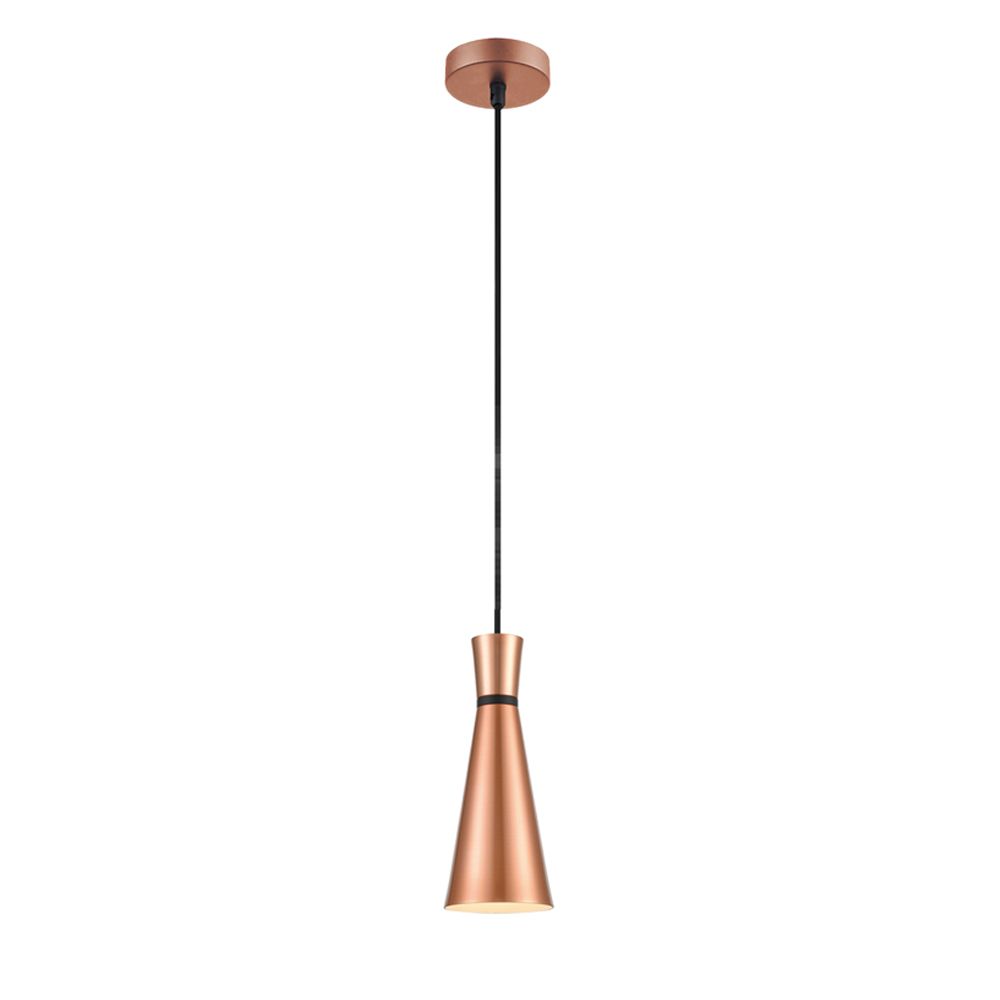 Franco Metallo 100 Satin Copper Pendant Light