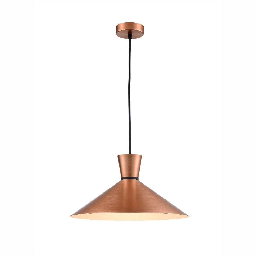 Franco Metallo 400 Satin Copper Pendant Light