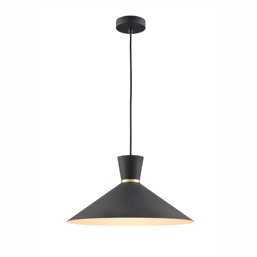 Franco Metallo 400 Satin Black Pendant Light