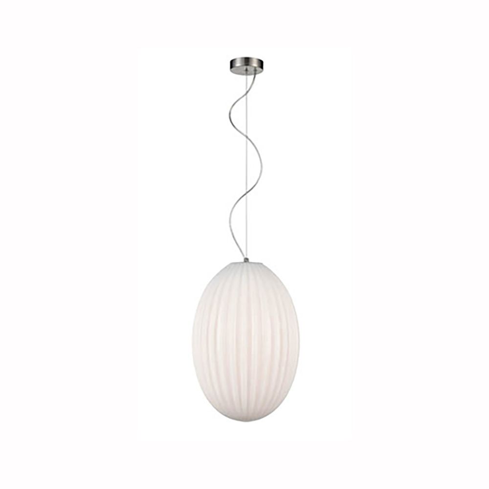 Franco Mandorla Large Opal Glass Pendant