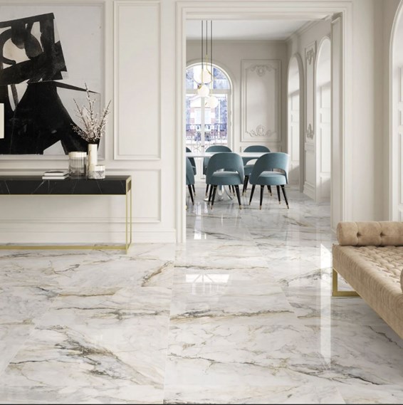 Calcatta gold marble tile