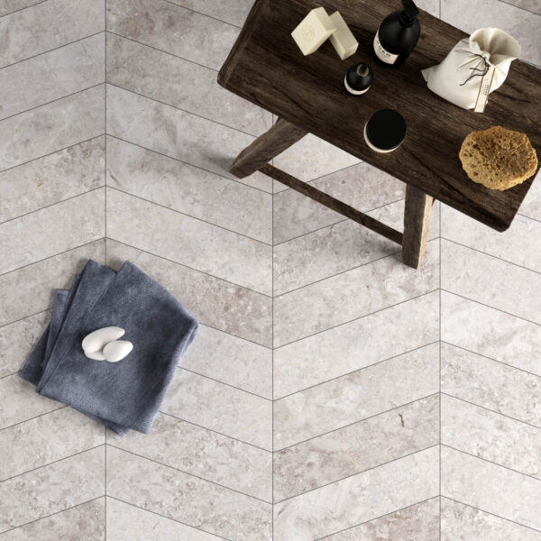 Marble chevron 150 x 610 x 13 mm