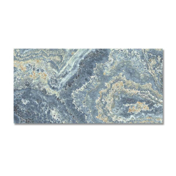 Izmir Azul Polished Stone Effect Tiles By Grespania