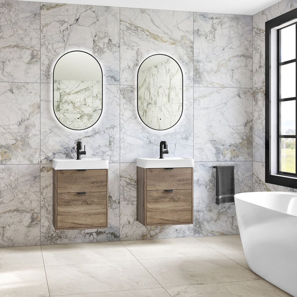 My Life Calia 500mm 2 Drawer Wall Unit